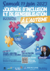 Journe d'inclusion et de sensibilisation  l'autisme le 17/06/2023  Bussy saint Georges