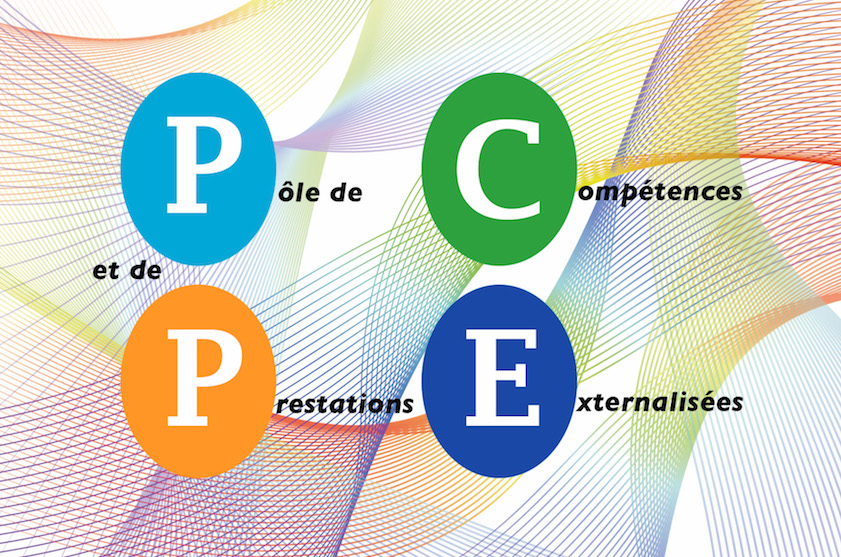 Logo PCPE Arc en Ciel