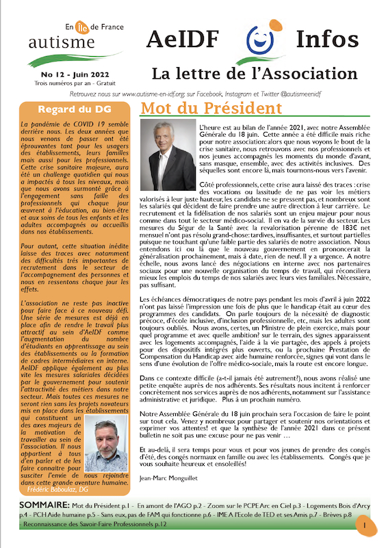 AeIDF Infos 12 cover