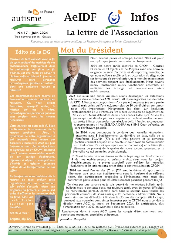 AeIDF Infos 17 Cover