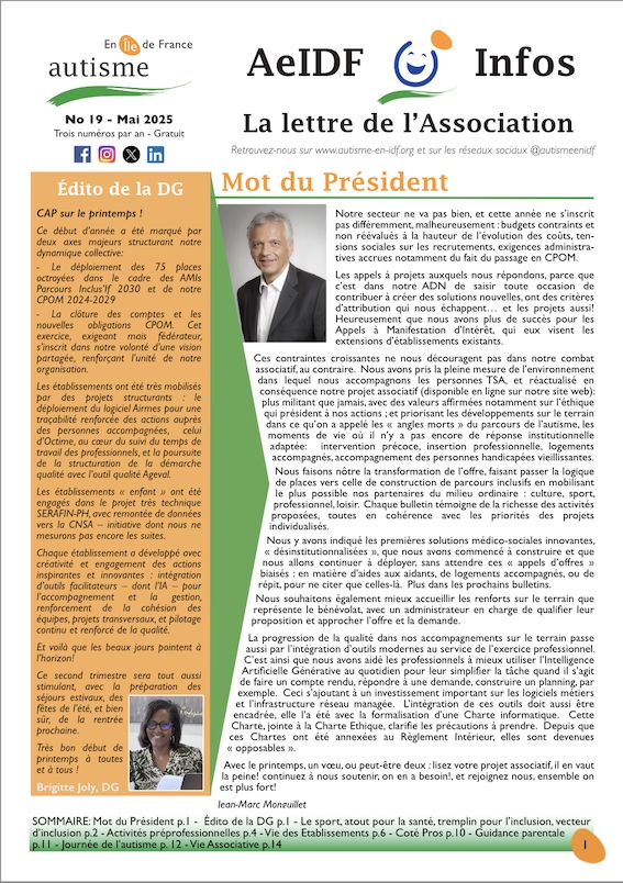 AeIDF Infos 19 Cover